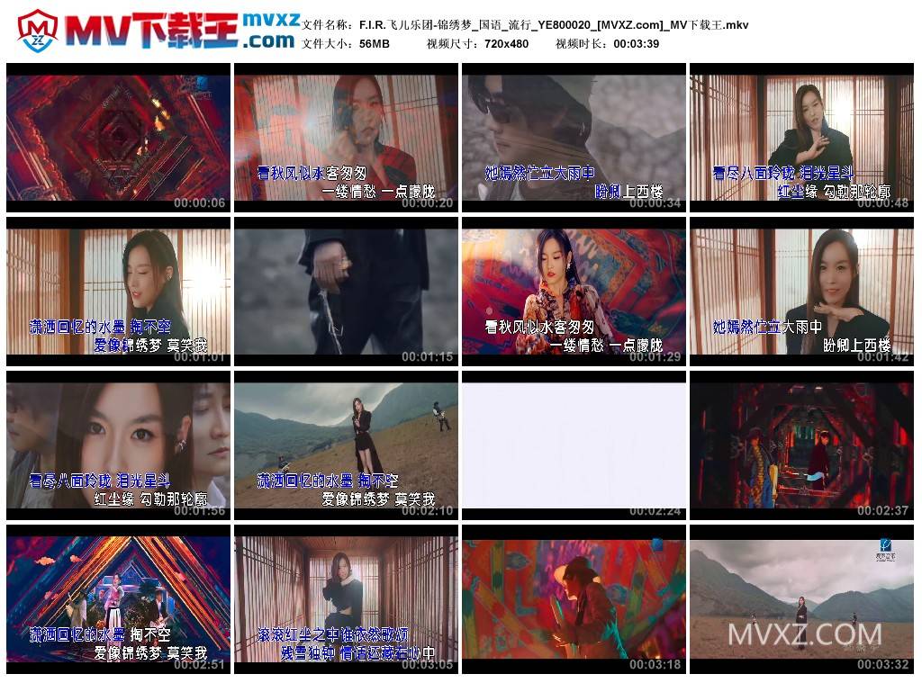 F.I.R.飞儿乐团-锦绣梦_国语_流行_YE800020